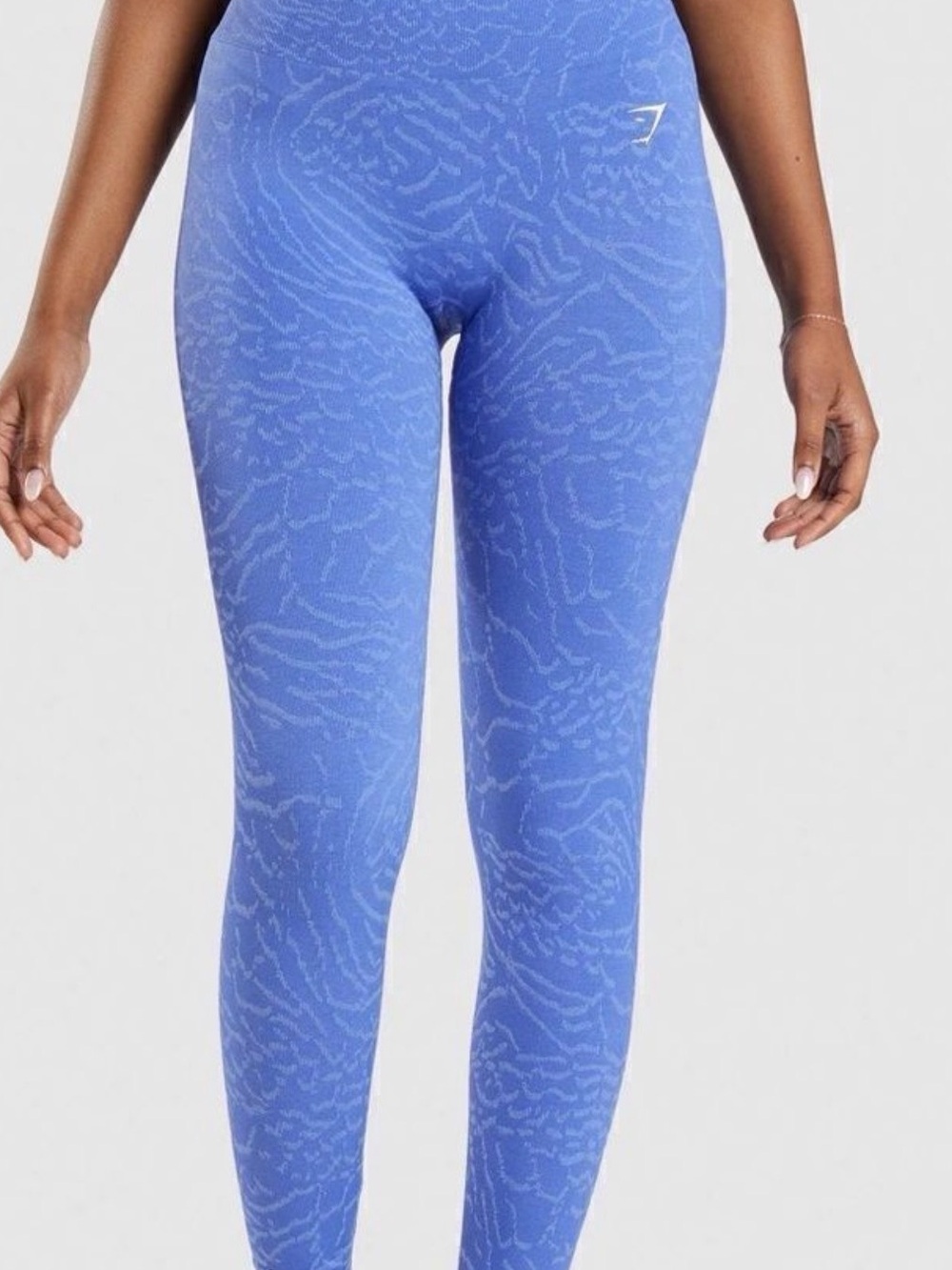 Gymshark Blue Seamless High-Rise Leggings